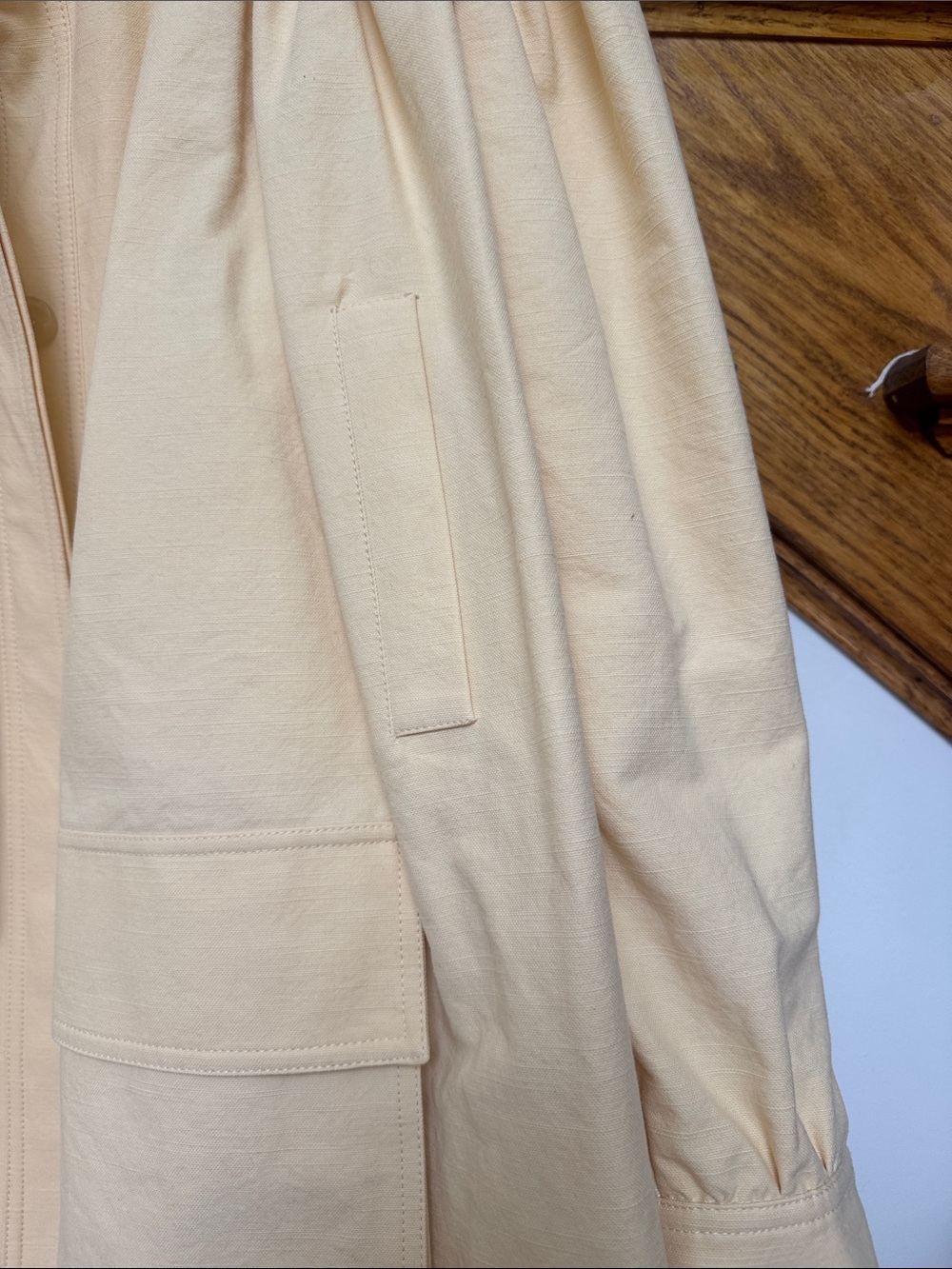 Chloé Light Wheat Puff-Sleeve Jacket - Picture 8 of 11